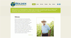 Desktop Screenshot of holdenresearch.com